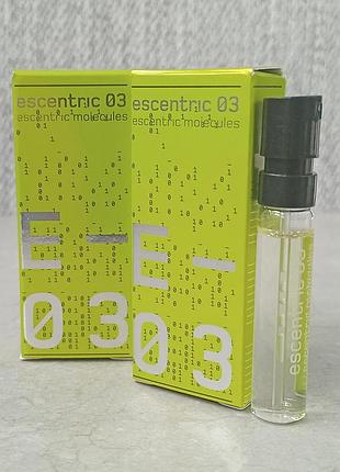 Escentric molecules escentric 03 пробник унисекс (пробник)