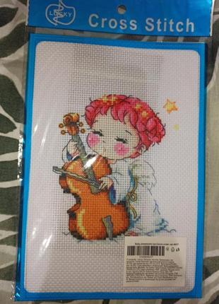 Набір для вишивки хрестиком ангелок
