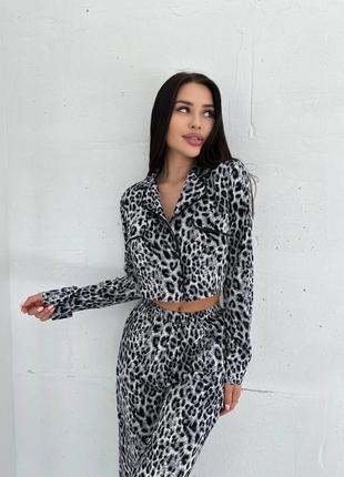 Леопардовый костюм 🐆2 фото