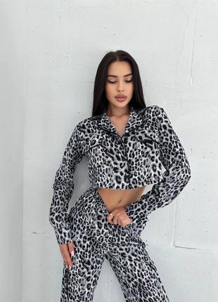 Леопардовый костюм 🐆