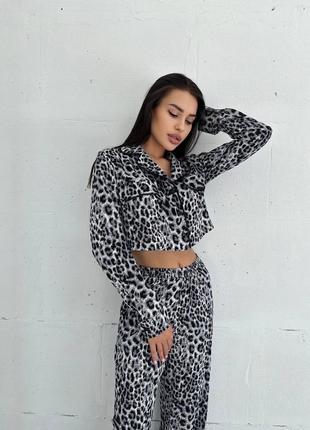 Леопардовый костюм 🐆6 фото