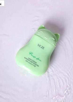 Крем для рук veze kitty   moisten hand cream 60 г флакончик котик4 фото