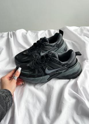 Мужские кроссовки nike v2k runtek black2 фото