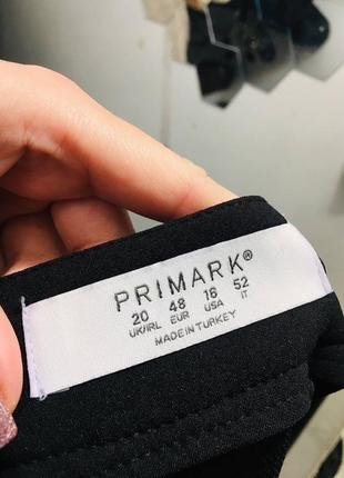 Чёрная юбка на запах батал большой размер от primark5 фото