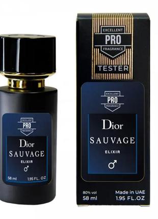 Dior sauvage elixir -саваж еликсир тестер чоловічий 58 мл2 фото