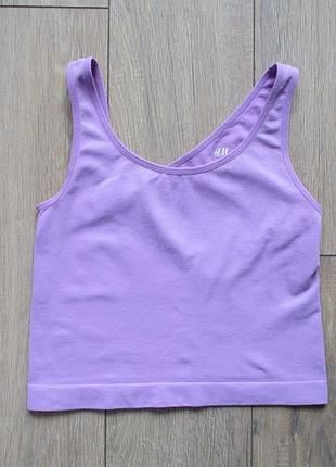 H&m (xs) спортивный топ