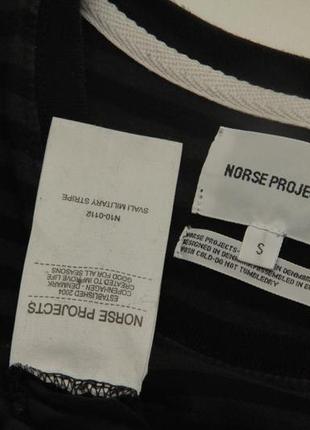 Norse projects  svali military stripe s толстовка из хлопка4 фото