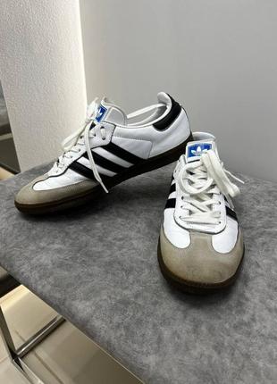 Кеди adidas samba шкіряні 100%оригінал