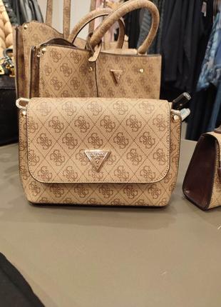 Сумка guess vinna mini foldover crossbody6 фото