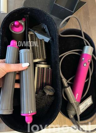 Дайсон фен-стайлер dyson hs-05 airwrap multi-styler complete long fuchsia4 фото