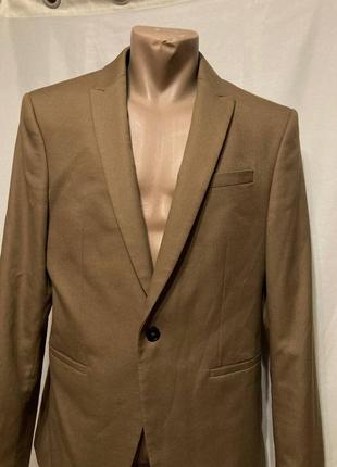 Брендовый мужской пиджак zara