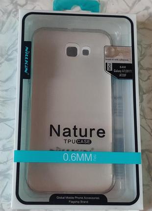 Чехол nillkin samsung galaxy a7 2017 (a720f) nature tpu case