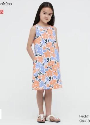 Платье uniqlo marimekko 164см
