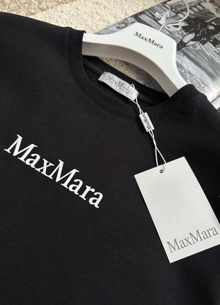 Чёрная футболка макс мара max mara4 фото