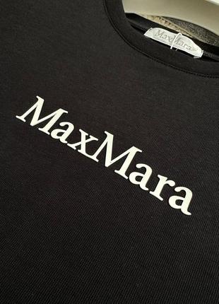 Чёрная футболка макс мара max mara5 фото