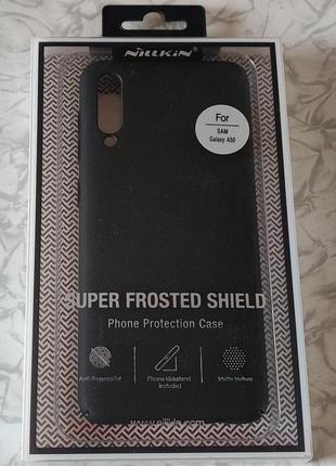 Чохол nillkin samsung galaxy a50 / a30s super frosted shield black1 фото