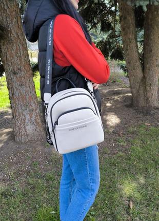 Рюкзак женский спортивный городской сумка женская рюкзак-сумка3 фото