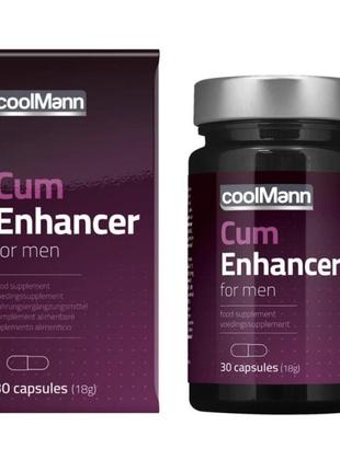 Препарат для улучшения качества спермы coolmann cum enhancer, 30шт