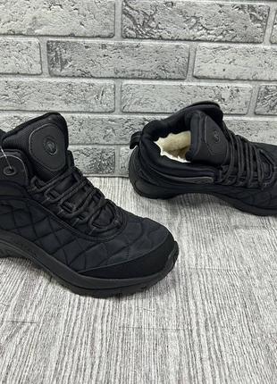 Зимние мужские черные кроссовки от производителя merrell5 фото