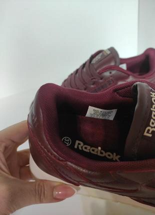 Кроссовки reebok* classic / рибок классик бордовые 38,3910 фото