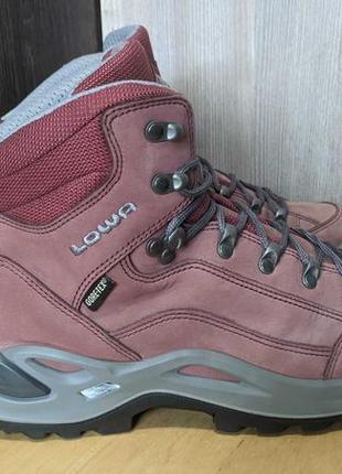 Ботинки кожаные lowa renegate gtx, gore-tex