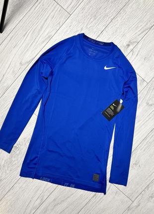 Рашгард термо футболка з довгим рукавом nike pro розмір м нова✅