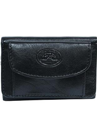Шкіряне портмоне italico 1263 nero чорний