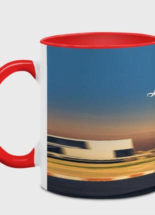 Чашка з принтом «lamborghini huracan sto — car racing» (колір чашки на вибір)2 фото