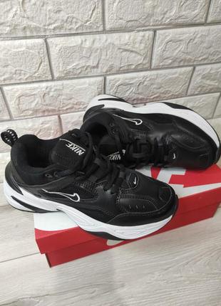 Кроссовки nike* tekno mk2 black / найк*текно черные р.36-414 фото