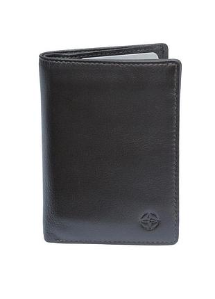 Шкіряне портмоне cortina 5065 moro коричневий