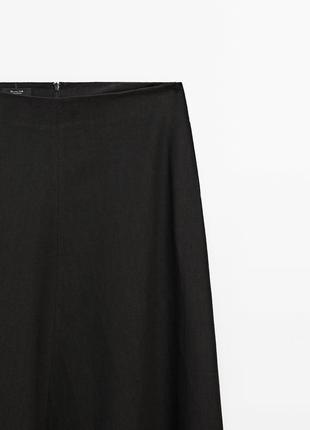 Длинная льняная юбка - ограниченная серия5 фото