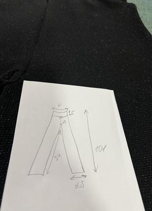 Брюки штаны клеш высокая посадка легкие и очень тянутся5 фото