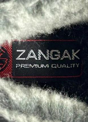 Зимові чоловічі черевики чорного кольору з натуральної шкіри від бренду zangak5 фото