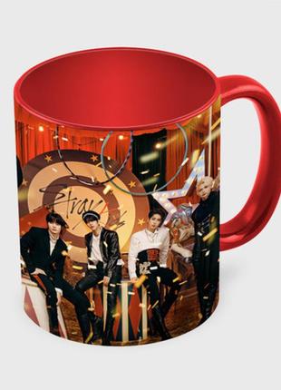 Чашка circus stray kids 330 мл (колір чашки на вибір)