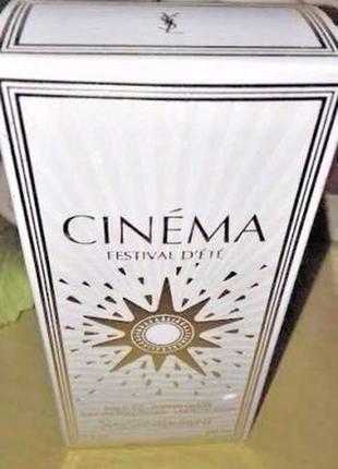 Туалетная вода yves saint laurent cinema festival dete5 фото