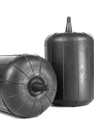 Пневмобаллоны в пружины 110х150 с вентилем на торце