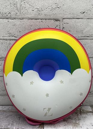 Сумка рюкзак 3d рисунок радуга пончик1 фото