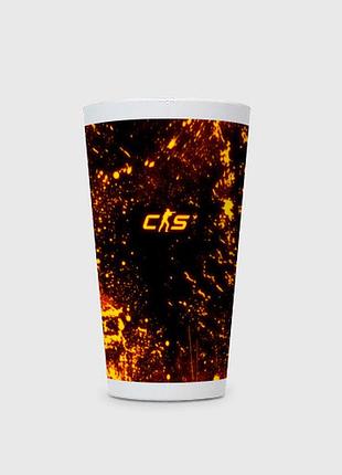 Чашка латте fire cs2