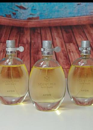 Парфюмированная вода женская scent mix
tutti frutti
avon
