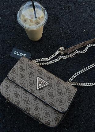 Сумка guess монограмная