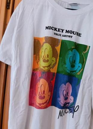 Футболка disney mickey mouse поп-арт pop-art микки маус5 фото