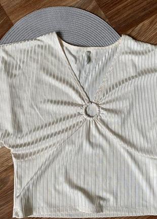 Молочная блуза1 фото