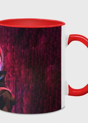 Чашка з принтом «cyberpunk 2077 phantom liberty» (колір чашки на вибір)