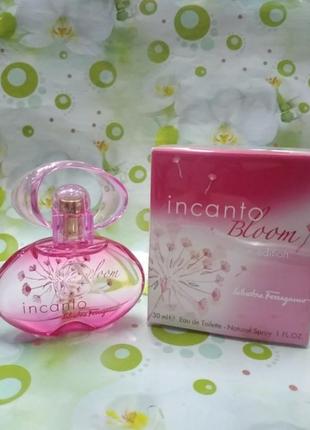 Туалетна вода для жінок salvatore ferragamo incanto bloom 30 мл