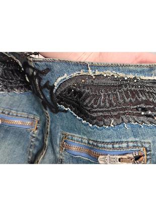 Фирменные джинсы клеш палаццо брюки штаны8 фото