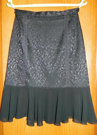 Продам чёрную юбку blob р. 38 (белоруссия) в классическом стиле1 фото