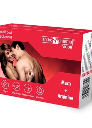 Препарат для мужчин herbal food supplement andropharma vigor, 30шт