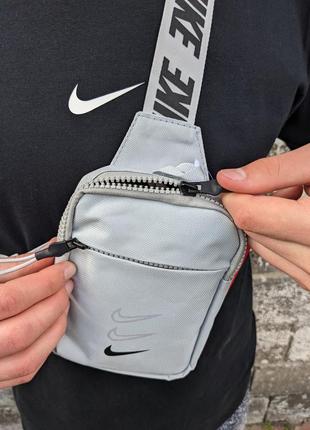 Сумка nike серая / сумка найк серая4 фото