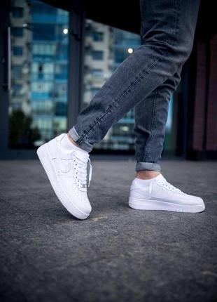 Мужские кроссовки n!ke air force 1 low white