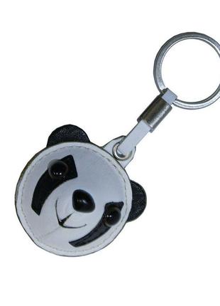 Брелок шкіряний happy key panda 1401 фото